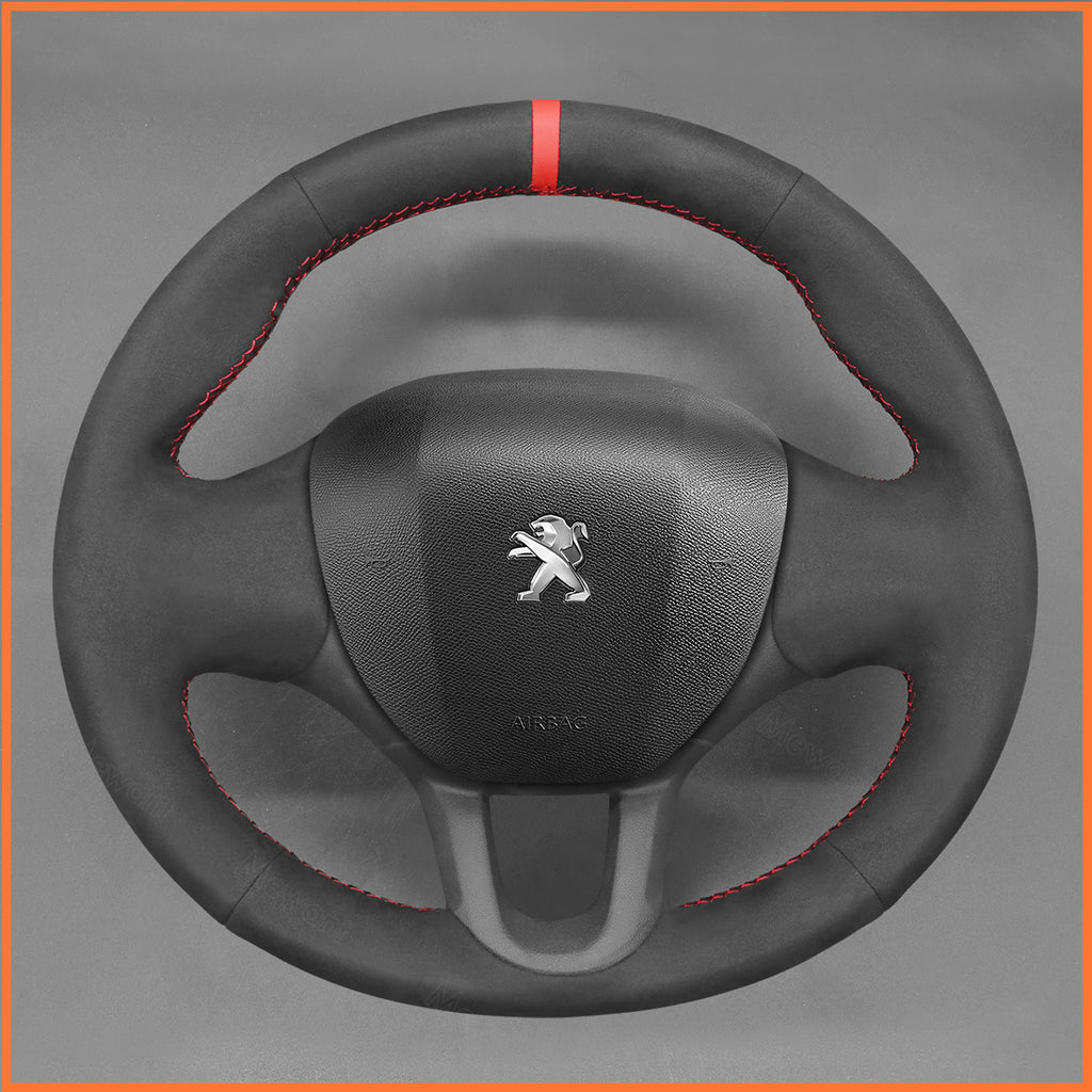 MEWANT Couvre Volant pour Peugeot 208 / 2008 / 308 / 308 SW 2014-2017