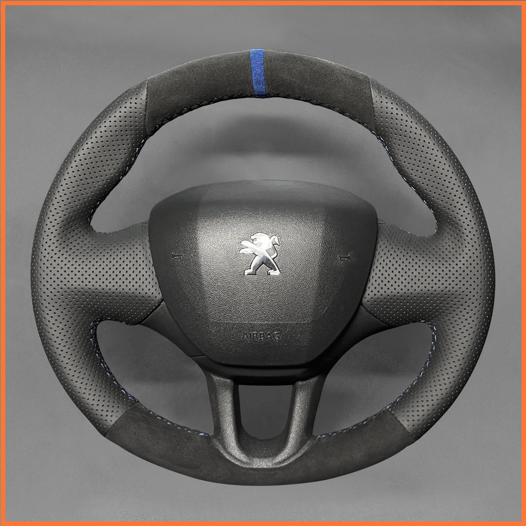 MEWANT Couvre Volant pour Peugeot 208 / 2008 / 308 / 308 SW 2014-2017