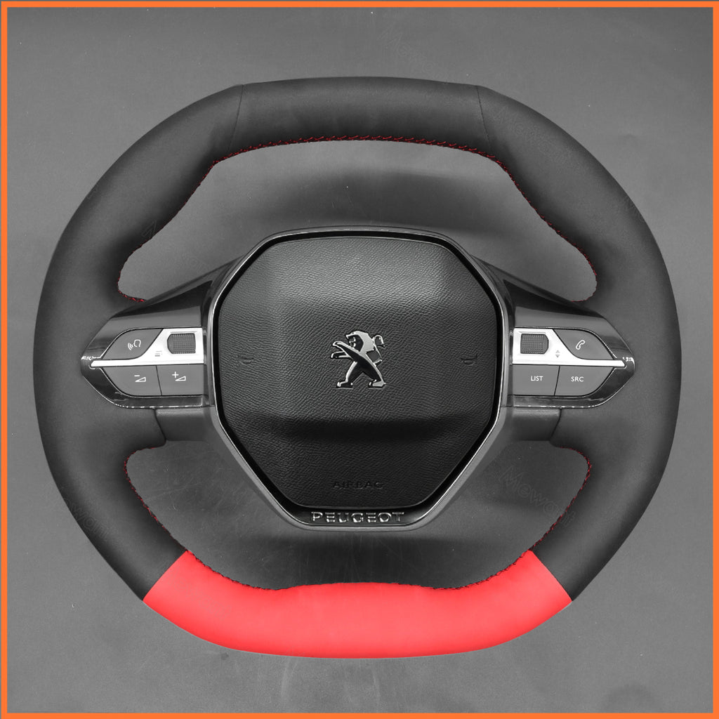 MEWANT Couvre Volant pour Peugeot 208 308 (SW) 2008 3008 508 508 SW 5008  Partner Rifter