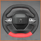 MEWANT Couvre Volant pour Peugeot 208 308 (SW) 2008 3008 508 508 SW 5008  Partner Rifter