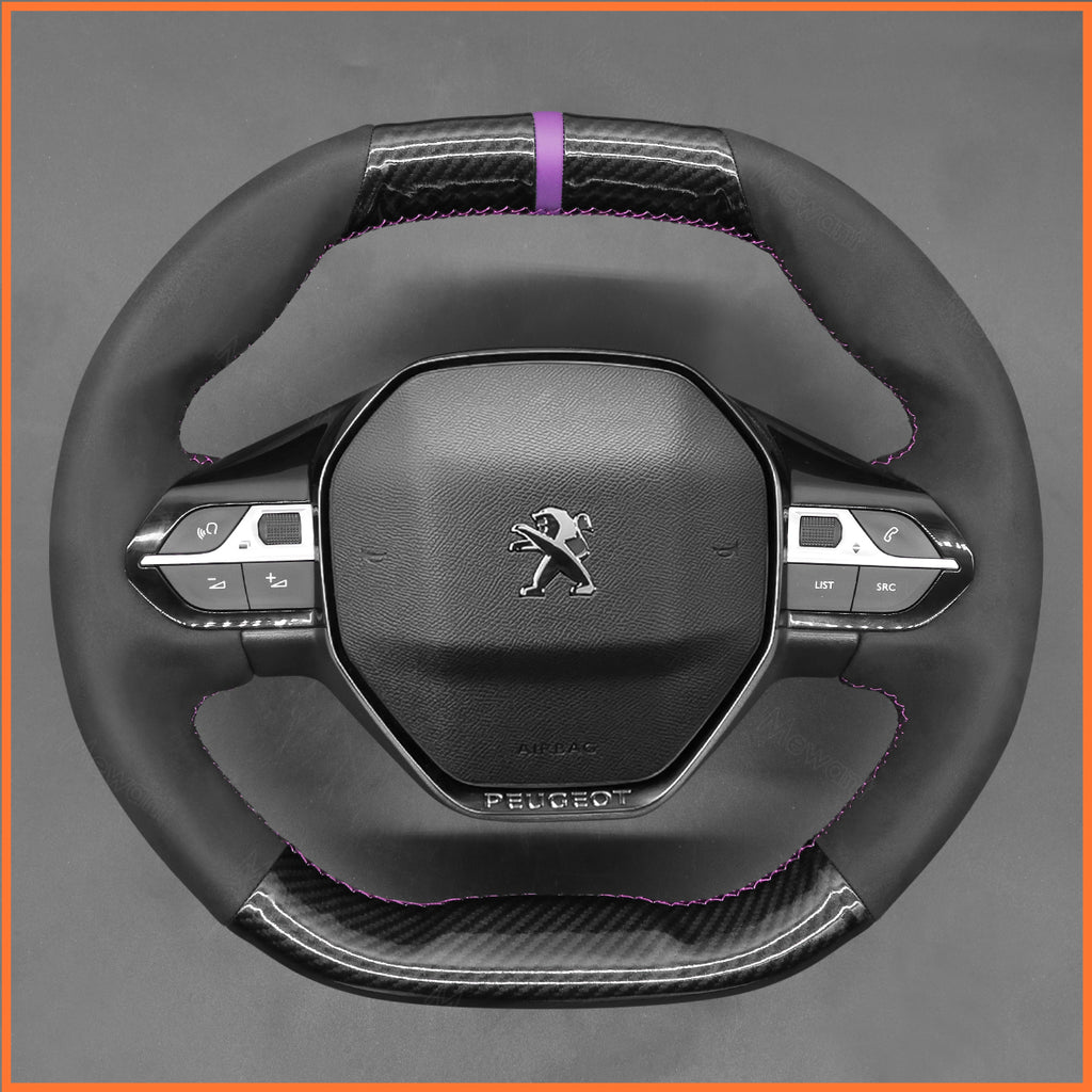 MEWANT Couvre Volant pour Peugeot 208 308 (SW) 2008 3008 508 508 SW 5008  Partner Rifter