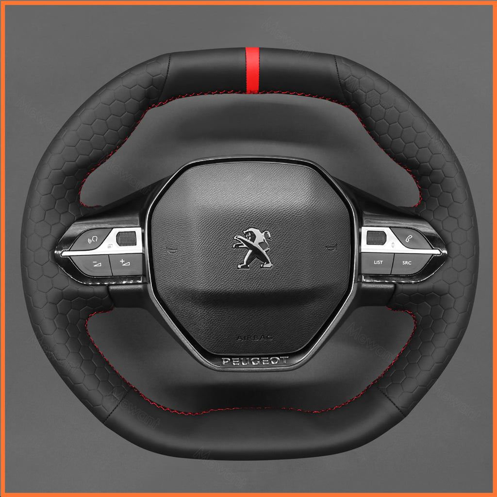 MEWANT Couvre Volant pour Peugeot 208 308 (SW) 2008 3008 508 508 SW 5008  Partner Rifter