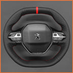 MEWANT Couvre Volant pour Peugeot 208 308 (SW) 2008 3008 508 508 SW 5008  Partner Rifter