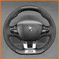 MEWANT Couvre Volant pour Peugeot 208 (GTi/GT Line/GT) / 308 (GT/GTi/GT Line) / 308 SW (GT/GT Line) / 2008 (GT Line) 2015-2019