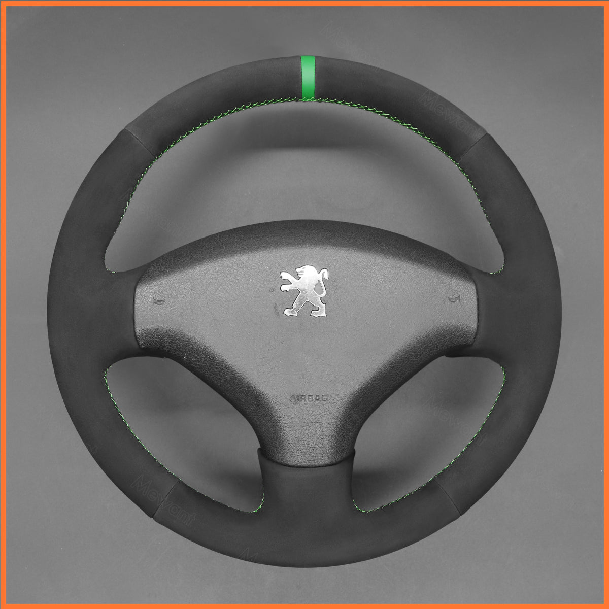 MEWANT Couvre Volant pour Peugeot 308 2007-2013 / 308 SW 2008-2014 / 3008 2009-2016 / 5008 2009-2017
