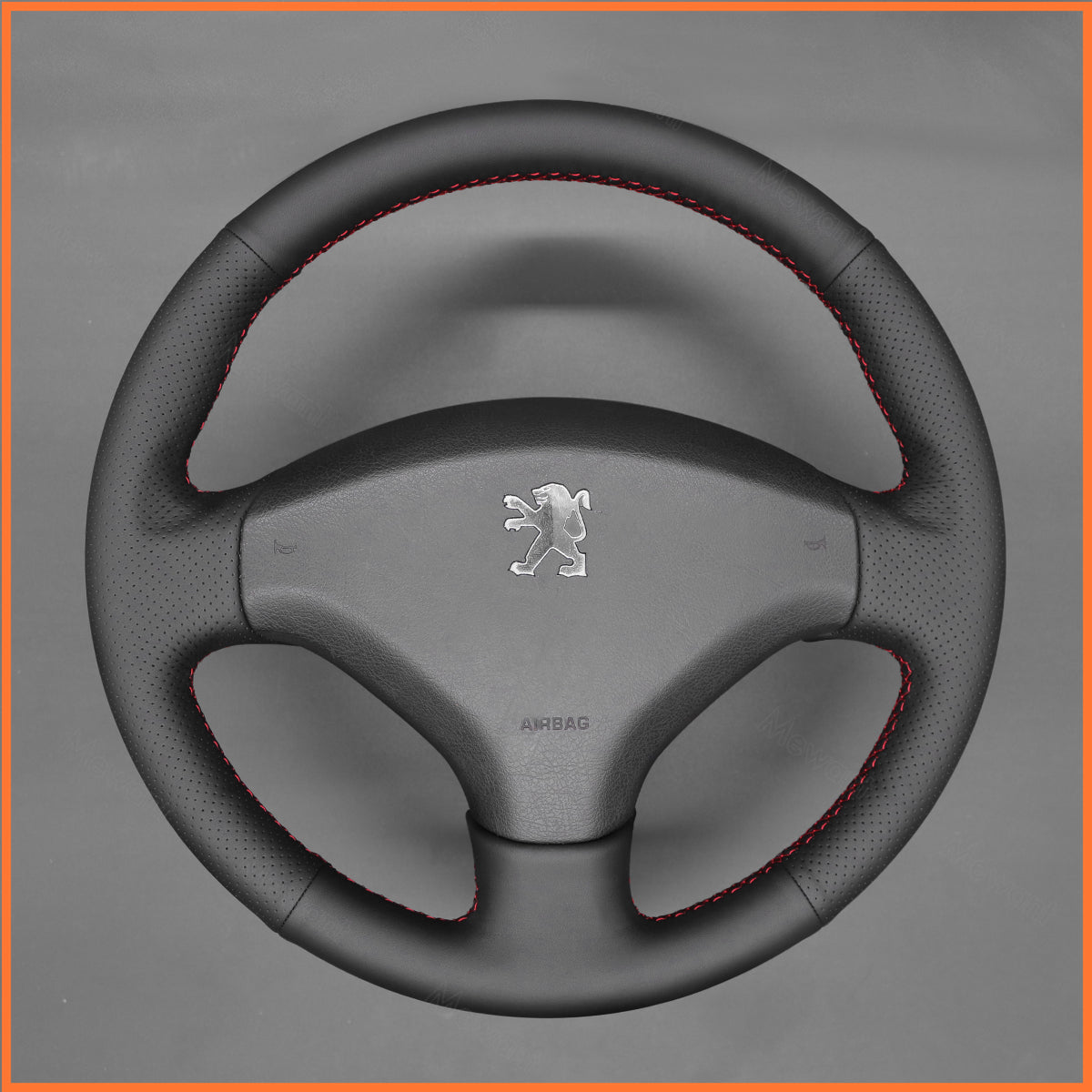 MEWANT Couvre Volant pour Peugeot 308 2007-2013 / 308 SW 2008-2014 / 3008 2009-2016 / 5008 2009-2017