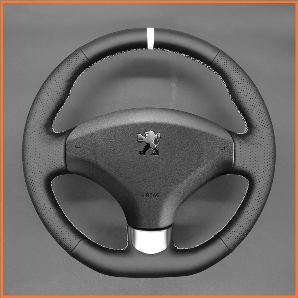 MEWANT Couvre Volant pour Peugeot 308/308 CC/308 SW/RCZ/3008/5008 2009-2017