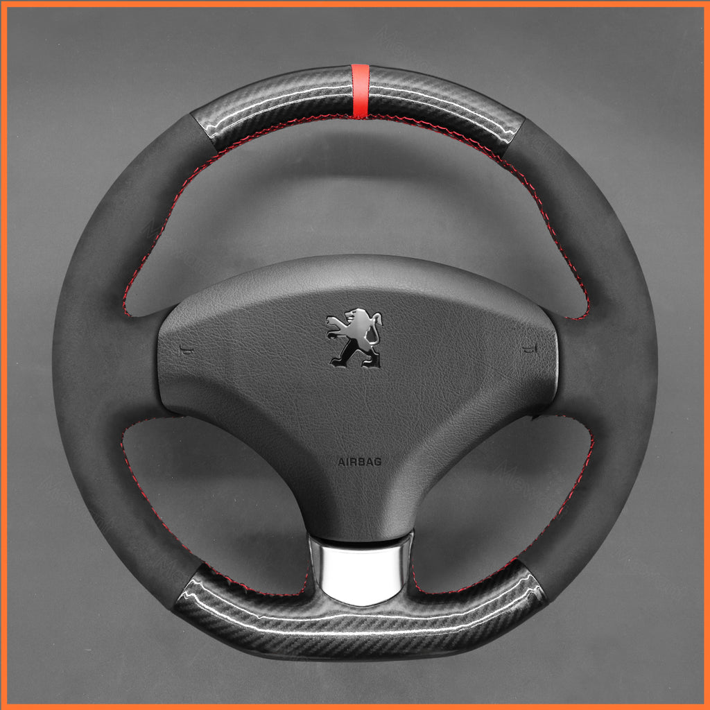 MEWANT Couvre Volant pour Peugeot 308/308 CC/308 SW/RCZ/3008/5008 2009-2017