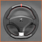 MEWANT Couvre Volant pour Peugeot 308/308 CC/308 SW/RCZ/3008/5008 2009-2017
