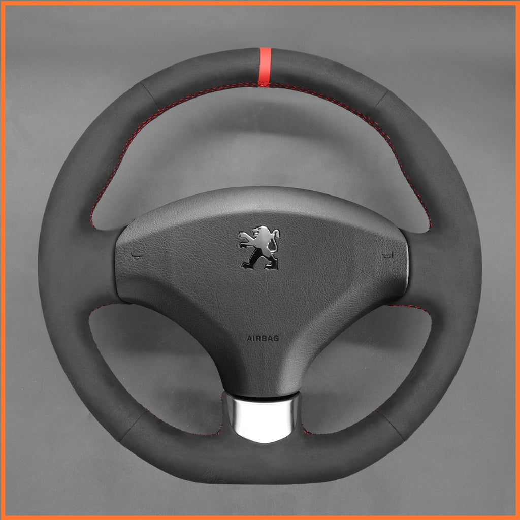 MEWANT Couvre Volant pour Peugeot 308/308 CC/308 SW/RCZ/3008/5008 2009-2017