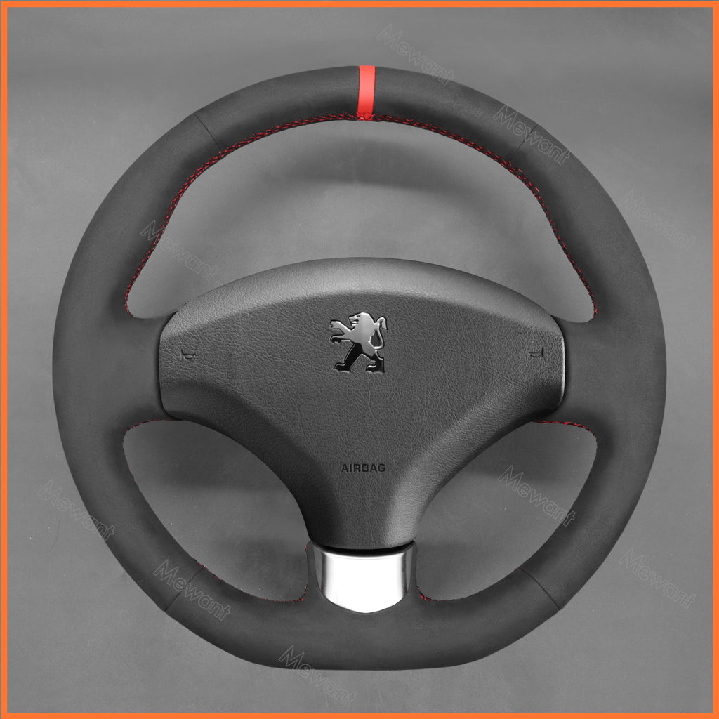 MEWANT Couvre Volant pour Peugeot 308/308 CC/308 SW/RCZ/3008/5008 2009-2017