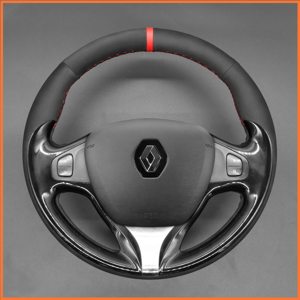 MEWANT Couvre Volant pour Renault Clio 4 2012-2016 / Captur 2013-2016 Renault Samsung QM3 2013-2015