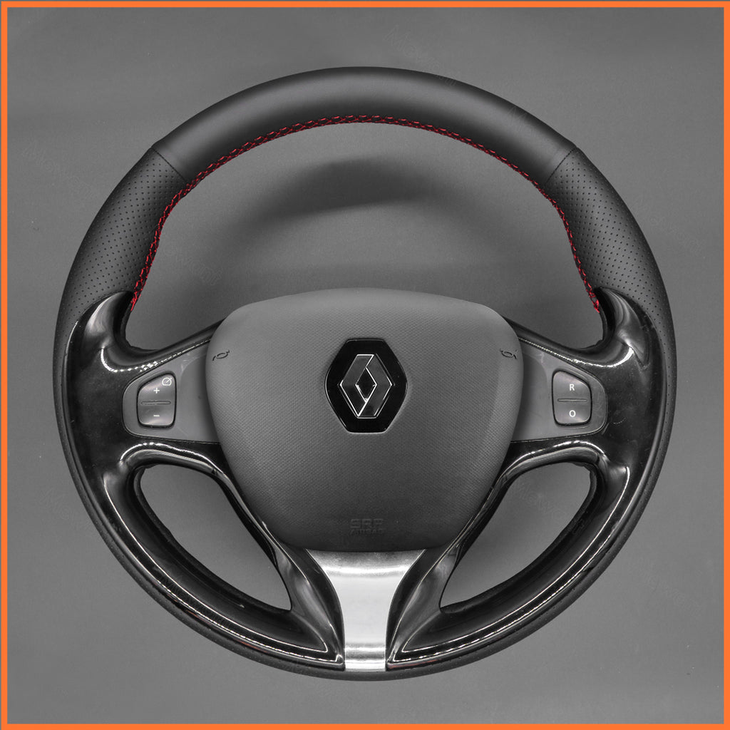 MEWANT Couvre Volant pour Renault Clio 4 2012-2016 / Captur 2013-2016 Renault Samsung QM3 2013-2015