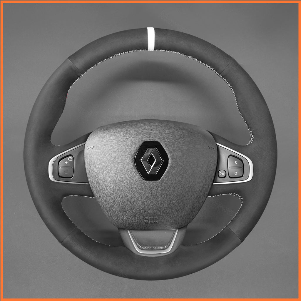 MEWANT Couvre Volant pour Renault Clio 4 (IV) 2016-2020 / Captur 2016-2020 / Kaptur 2016-2020