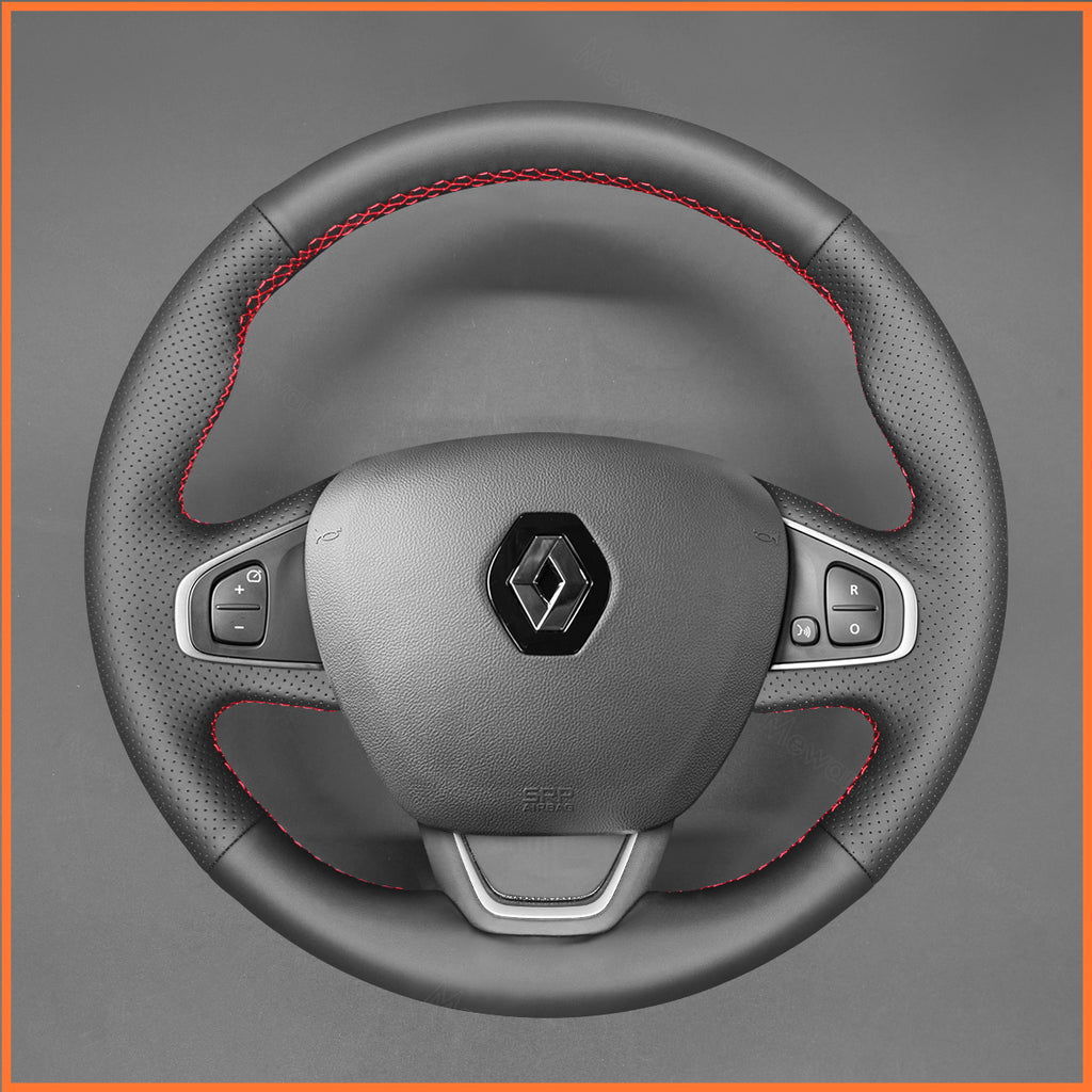 MEWANT Couvre Volant pour Renault Clio 4 (IV) 2016-2020 / Captur 2016-2020 / Kaptur 2016-2020