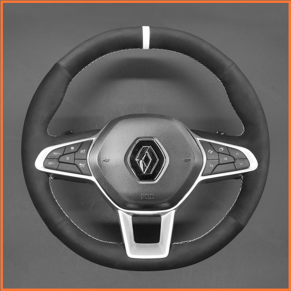 MEWANT Couvre Volant pour Renault Clio 5 (V) 2019-2020 / Captur 2 2020 / Zoe 2020