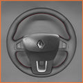 MEWANT Couvre Volant pour Renault Laguna 3 2007-2012 / Latitude 2010-2015 Renault Samsung SM5 2009-2018 / SM7 2014-2018