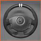 MEWANT Couvre Volant pour Renault Megane 2 2002-2009 / Scenic 2 (Grand Scenic) 2003-2009 / Kangoo 2 2008-2013
