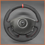 MEWANT Couvre Volant pour Renault Megane 2 2002-2009 / Scenic 2 (Grand Scenic) 2003-2009 / Kangoo 2 2008-2013