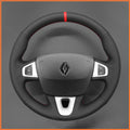 MEWANT Couvre Volant pour Renault Megane 3 2008-2016 / Scenic 3 (Grand Scenic) 2009-2016 / Kangoo 2 2014-2020 / Fluence (ZE) 2009-2015