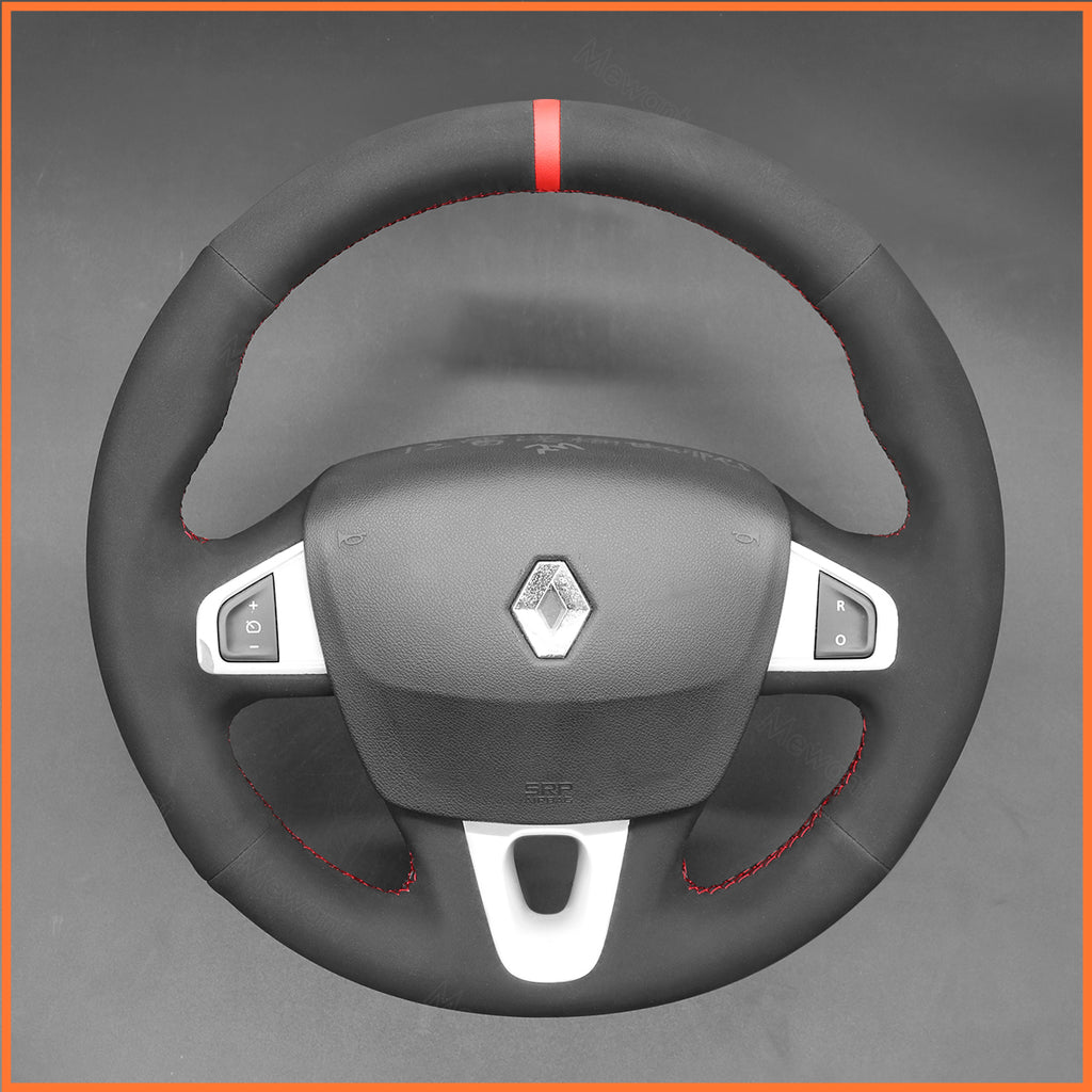 MEWANT Couvre Volant pour Renault Megane 3 (Coupe) RS 2010-2016