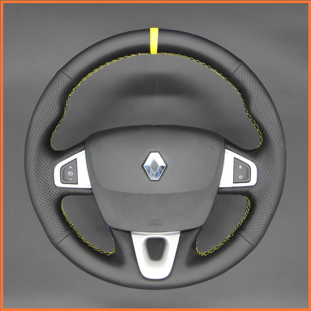 MEWANT Couvre Volant pour Renault Megane 3 (Coupe) RS 2010-2016