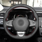 MEWANT Couvre Volant pour Renault Megane 4 Scenic 4 Kadjar Koleos Talisman Espace Renault Samsung QM6 SM6