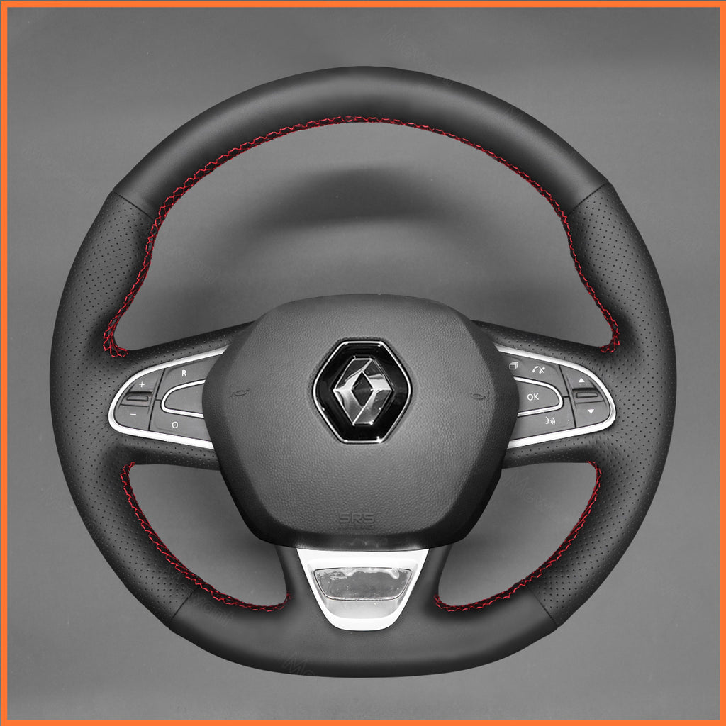 MEWANT Couvre Volant pour Renault Megane 4 Scenic 4 Kadjar Koleos Talisman Espace Renault Samsung QM6 SM6