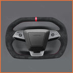 MEWANT Couvre Volant pour Tesla Cybertruck 2023-2025