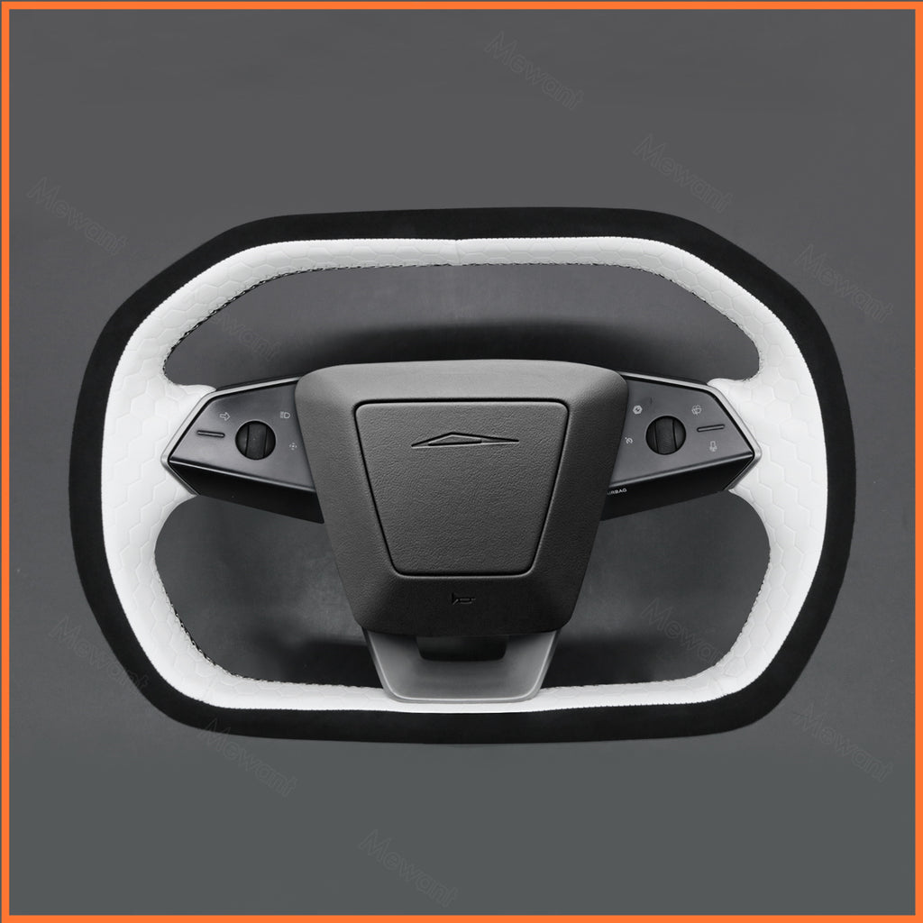 MEWANT Couvre Volant pour Tesla Cybertruck 2023-2025