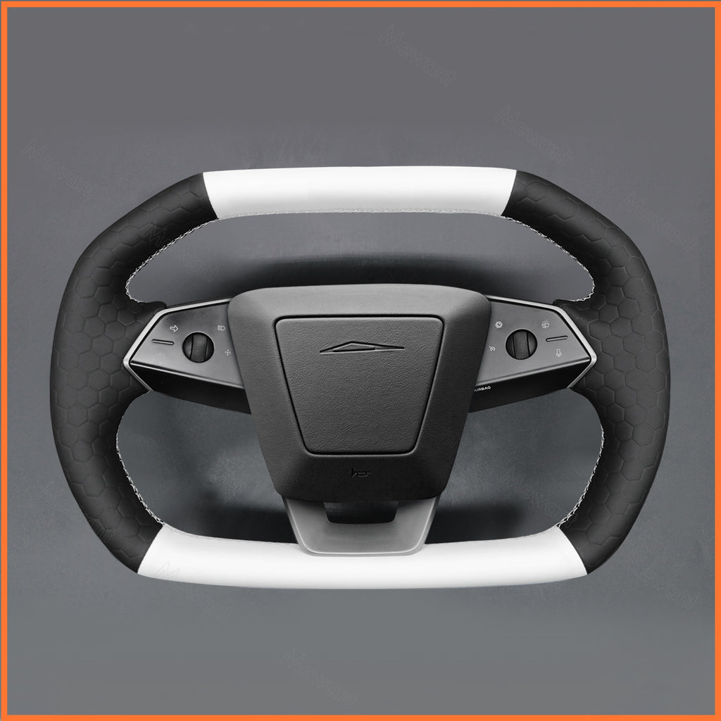 MEWANT Couvre Volant pour Tesla Cybertruck 2023-2025