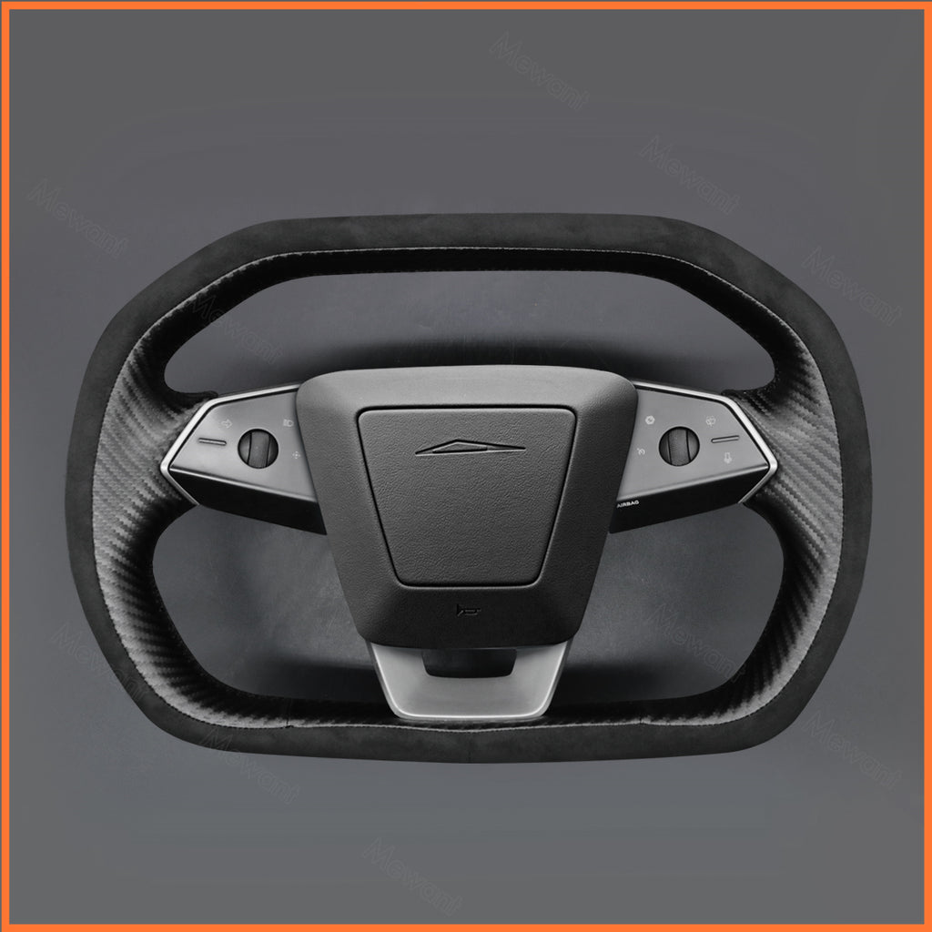 MEWANT Couvre Volant pour Tesla Cybertruck 2023-2025