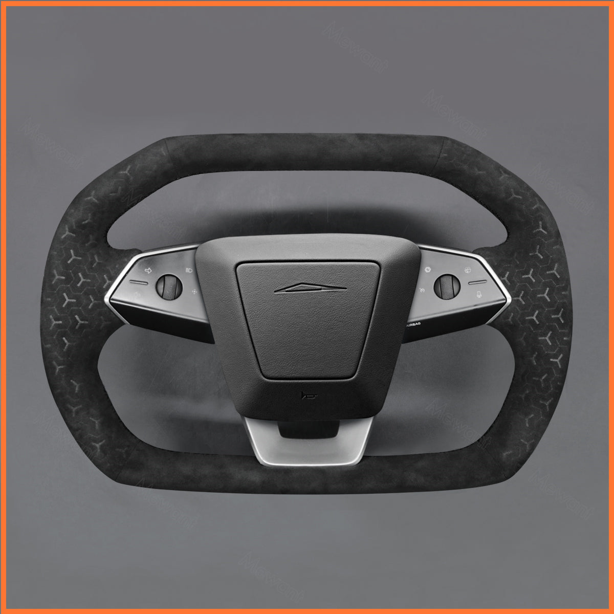 MEWANT Couvre Volant pour Tesla Cybertruck 2023-2025