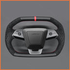 MEWANT Couvre Volant pour Tesla Cybertruck 2023-2025