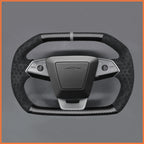 MEWANT Couvre Volant pour Tesla Cybertruck 2023-2025