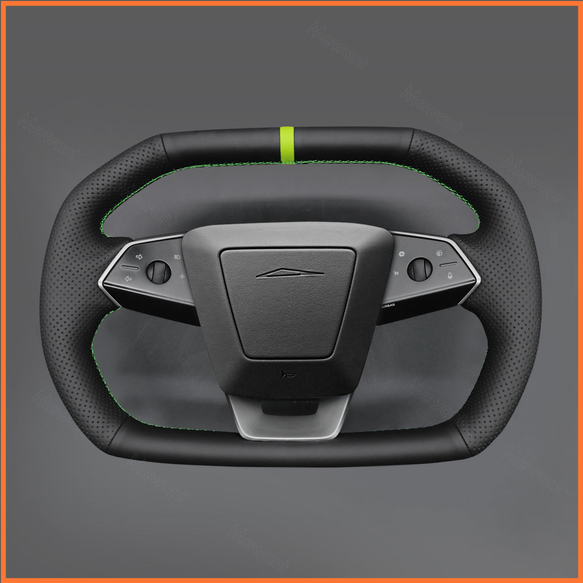 MEWANT Couvre Volant pour Tesla Cybertruck 2023-2025
