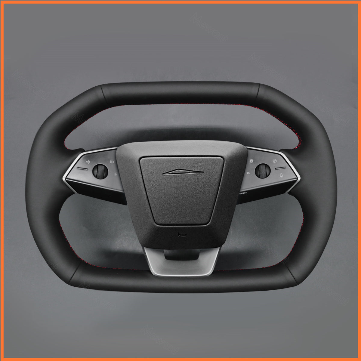 MEWANT Couvre Volant pour Tesla Cybertruck 2023-2025