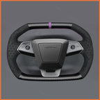 MEWANT Couvre Volant pour Tesla Cybertruck 2023-2025