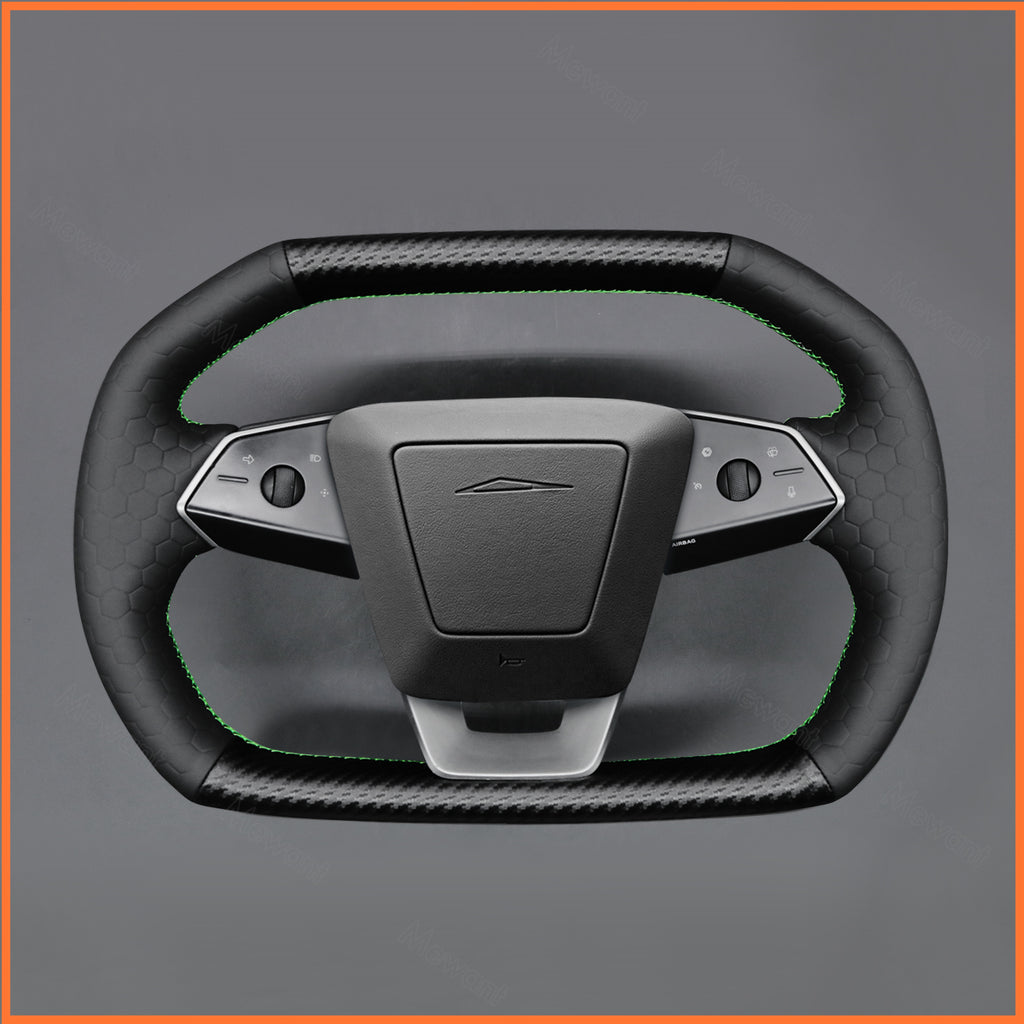 MEWANT Couvre Volant pour Tesla Cybertruck 2023-2025