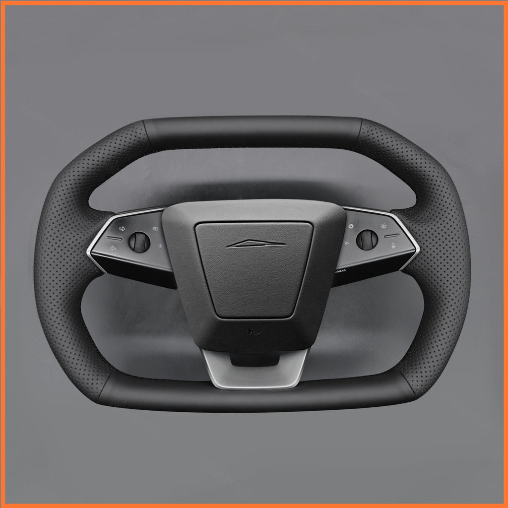MEWANT Couvre Volant pour Tesla Cybertruck 2023-2025