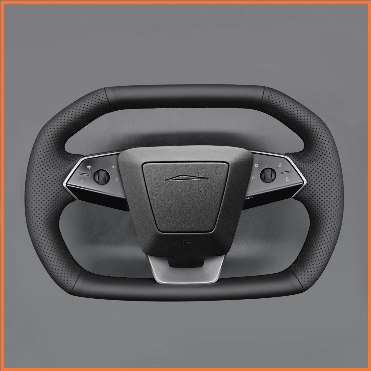 MEWANT Couvre Volant pour Tesla Cybertruck 2023-2025