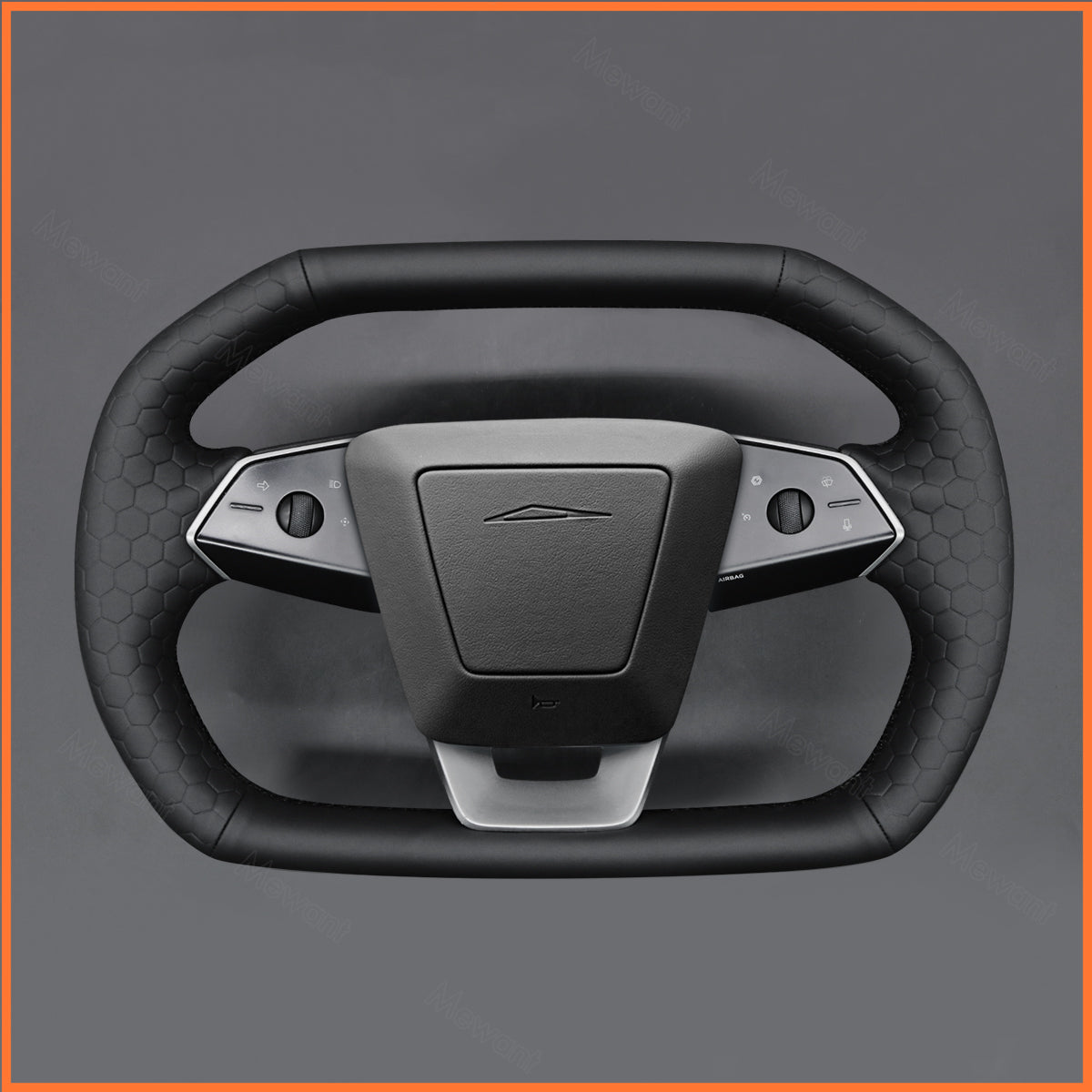 MEWANT Couvre Volant pour Tesla Cybertruck 2023-2025