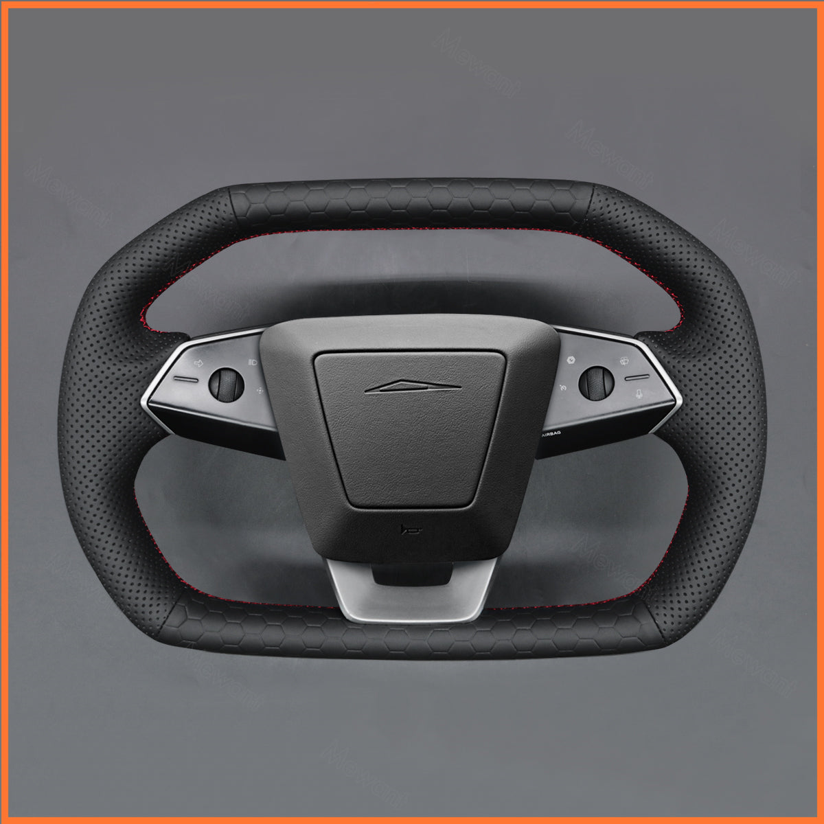MEWANT Couvre Volant pour Tesla Cybertruck 2023-2025
