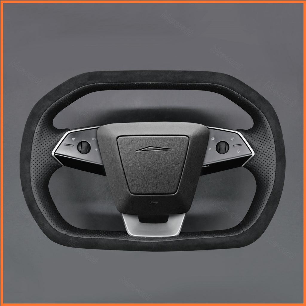 MEWANT Couvre Volant pour Tesla Cybertruck 2023-2025