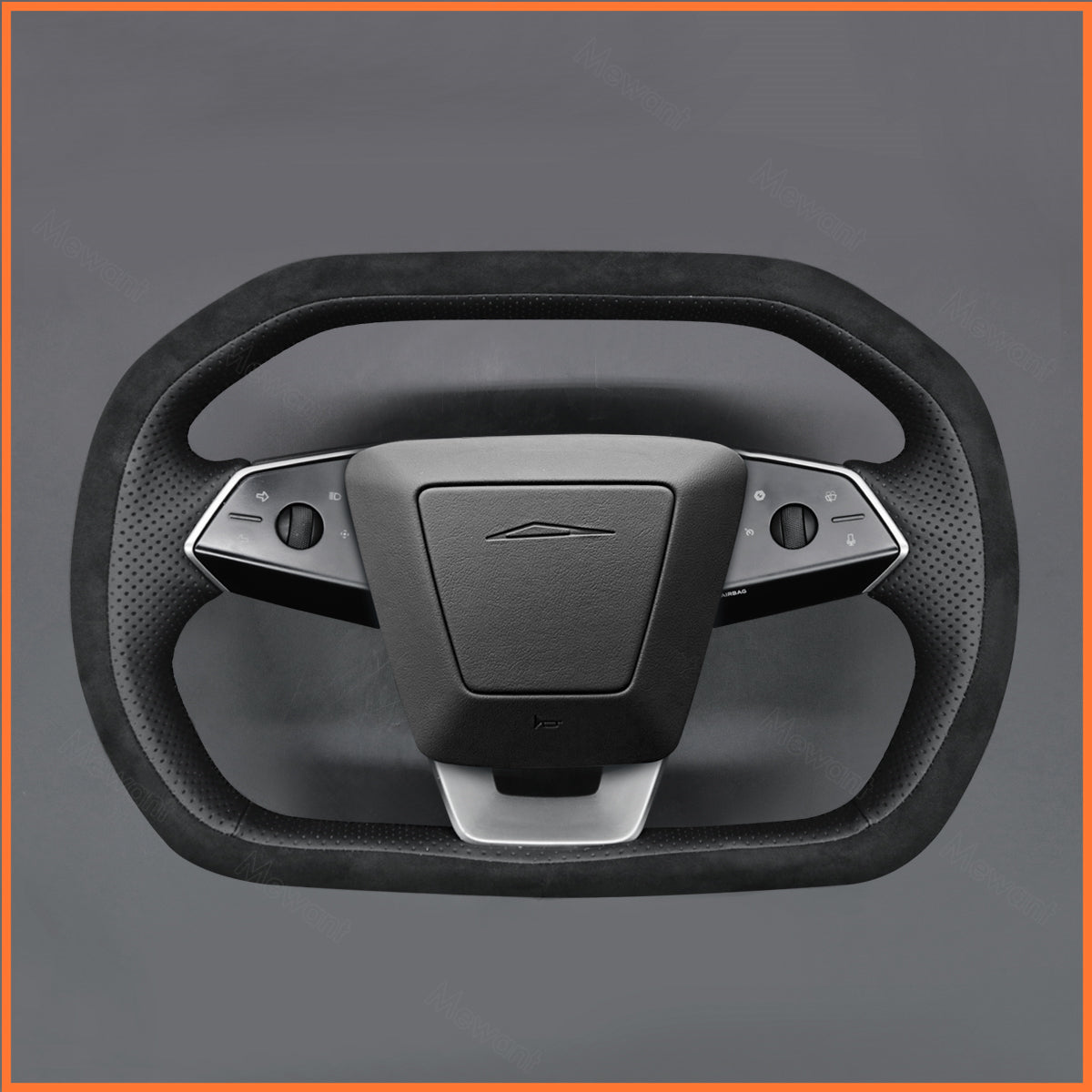 MEWANT Couvre Volant pour Tesla Cybertruck 2023-2025