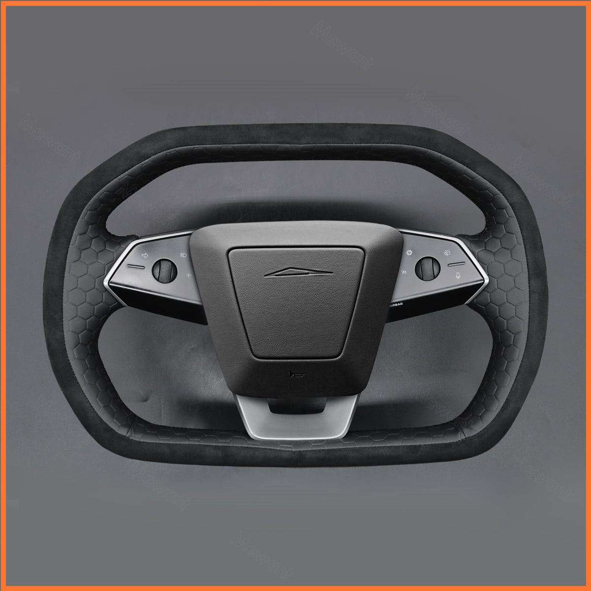 MEWANT Couvre Volant pour Tesla Cybertruck 2023-2025