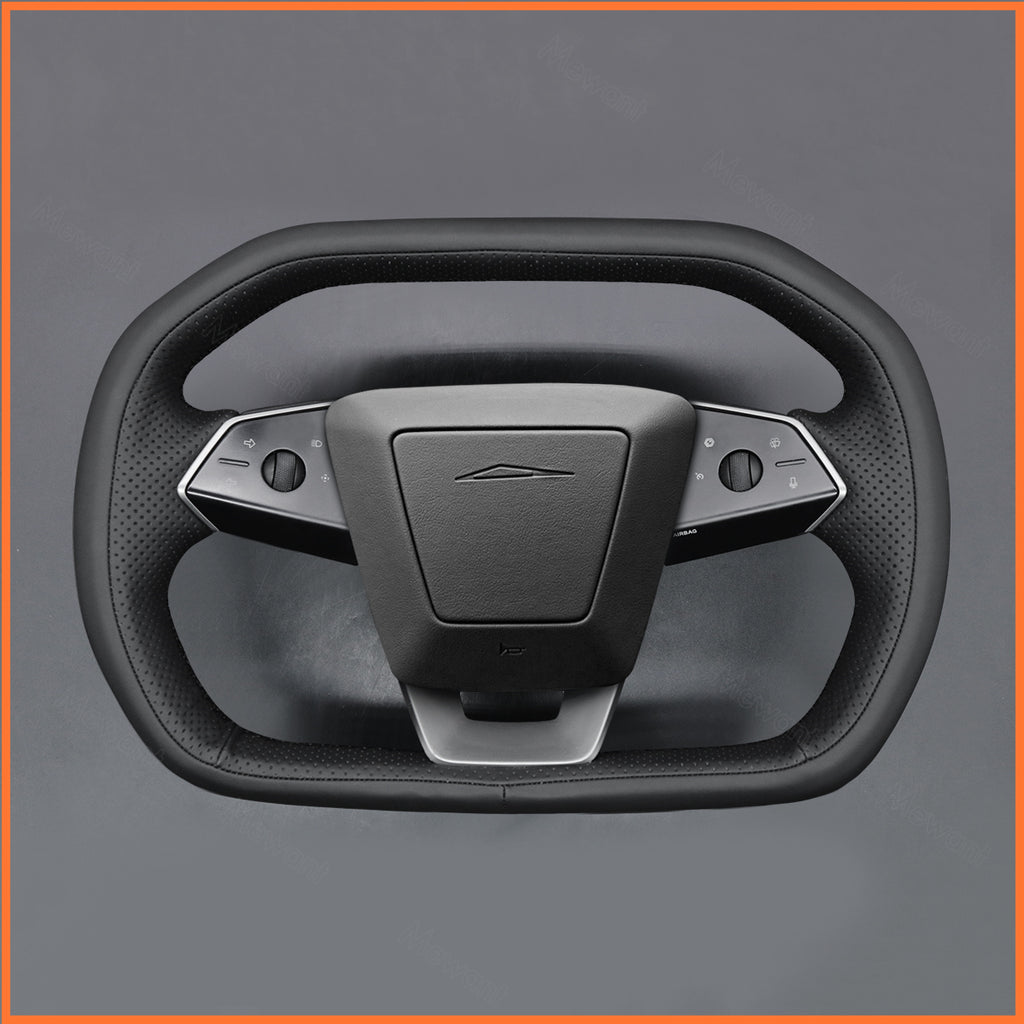 MEWANT Couvre Volant pour Tesla Cybertruck 2023-2025