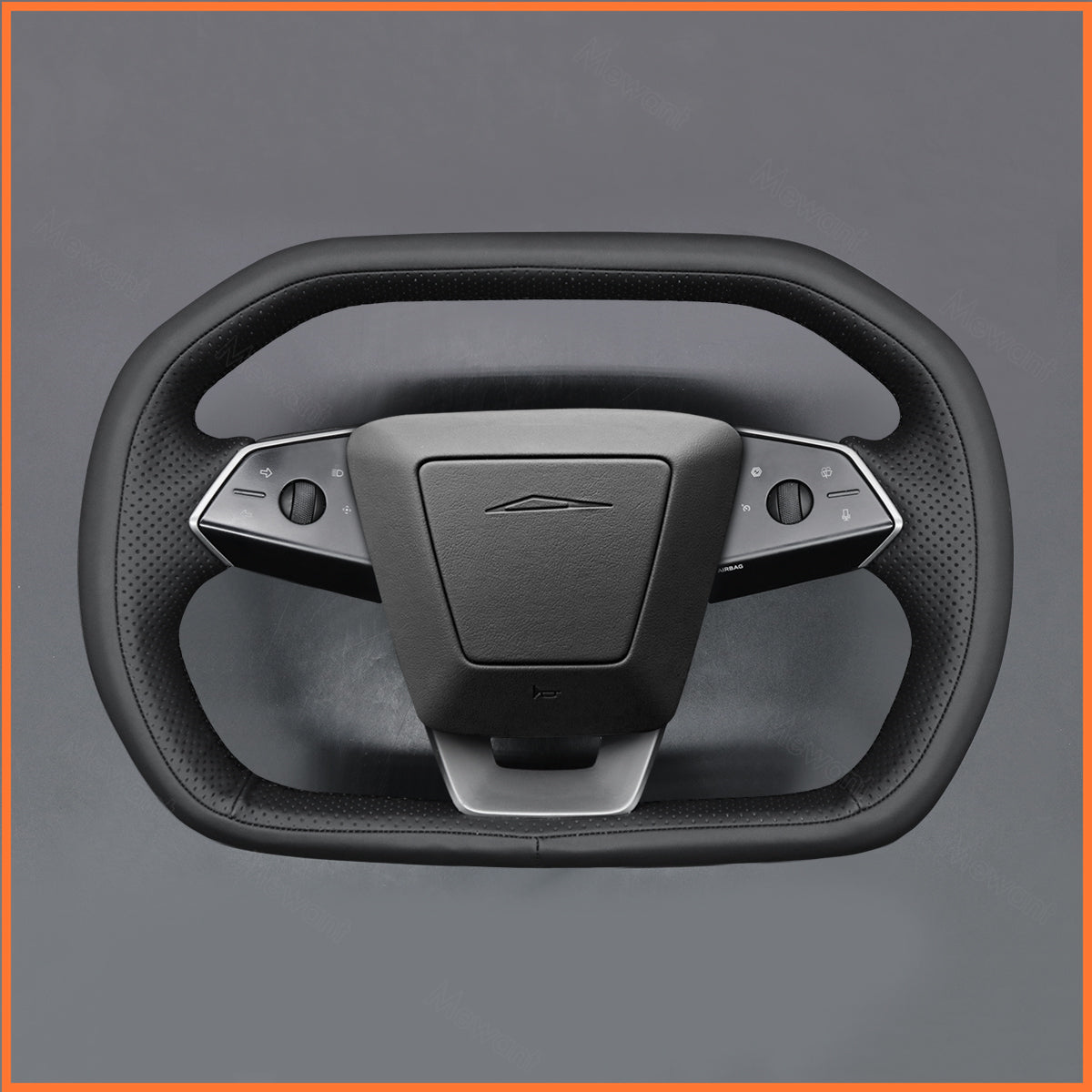 MEWANT Couvre Volant pour Tesla Cybertruck 2023-2025