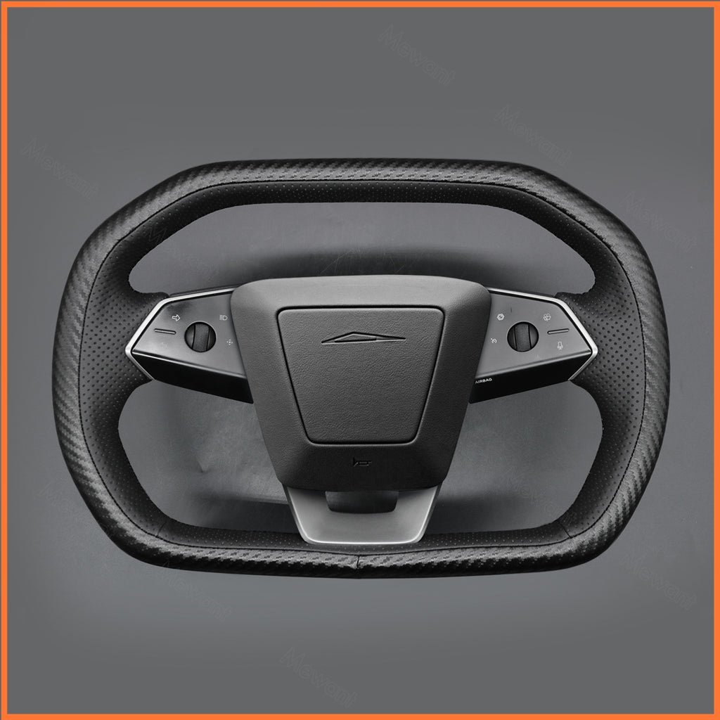 MEWANT Couvre Volant pour Tesla Cybertruck 2023-2025