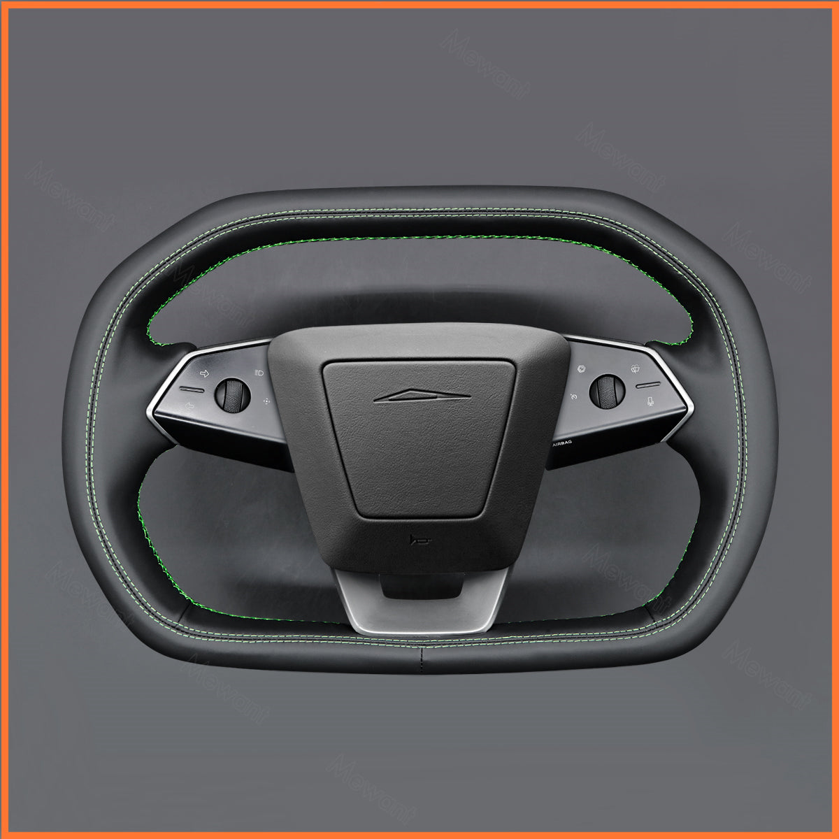 MEWANT Couvre Volant pour Tesla Cybertruck 2023-2025